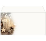 papier Enveloppe à motif de Noël 'Golden Christmas Night'