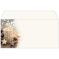 Enveloppe à motif de Noël 'Christmas Timber', 90 g/m2