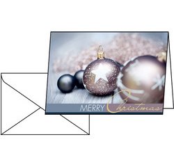Kerstkaart 'Exquisite', A6, 220 g/m2