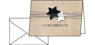 Carte de Noël 'Christmas Wrapping', A6, 250 g/m2