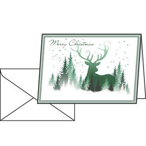 Carte de Noël 'Christmas Forest', A6, 220 g/m2