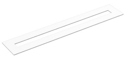 Réglette d'émargement, blanc