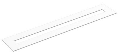 Réglette d'émargement, blanc