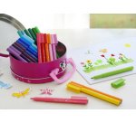 FABER-CASTELL Feutre CONNECTOR PEN, mallette de 33