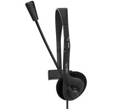 Casque mono, avec microphone, prise jack 3,5 mm