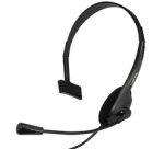 Casque mono, avec microphone, prise jack 3,5 mm