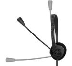 Casque mono, avec microphone, prise jack 3,5 mm