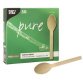 Koffielepel 'pure' lengte 110 mm 50 stuks