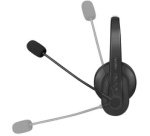 Casque mono Bluetooth 5.0, station de charge, noir