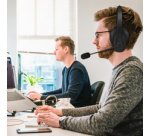 Casque stéréo Bluetooth 5.0, noir