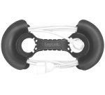 Enrouleur de câble, pour câbles de 2 à 20 m, noir