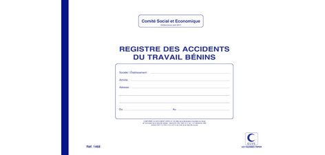 Registre 'Accidents du travail bénins'