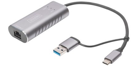 Adaptateur Gigabit Ethernet USB type-C, USB-C+USB A