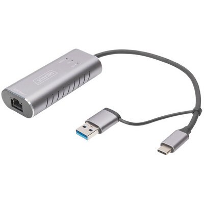 Adaptateur Gigabit Ethernet USB type-C, USB-C+USB A