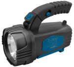 Projecteur LED portable HS230B, noir/bleu
