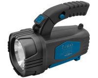 Projecteur LED portable HS230B, noir/bleu