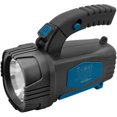 Projecteur LED portable HS230B, noir/bleu