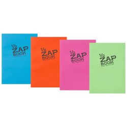 Carnet d'esquisse 1/2 ZAP BOOK, A5, 80 g/m2