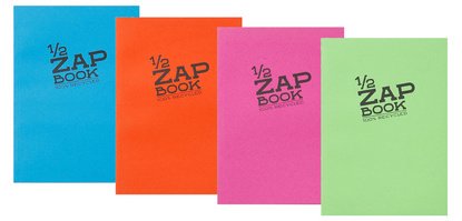 Sketchbook 1/2 ZAP BOOK, A5, 80 g/m2