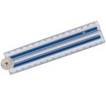 Règle pliante, 150 mm / 300 mm, en plastique