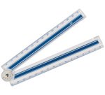 Règle pliante, 150 mm / 300 mm, en plastique