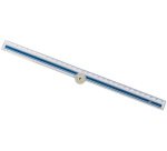 Règle pliante, 150 mm / 300 mm, en plastique