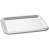 Plat de service CLASSIC, (L)530 x (P)325 mm, argent