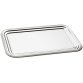 Plat de service CLASSIC, (L)530 x (P)325 mm, argent