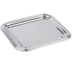 Plat de service CLASSIC, (L)354 x (P)325 mm, argent