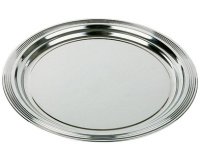 Plat de service CLASSIC, diamètre: 350 mm, argent