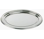 Plat de service CLASSIC, (L)460 x (P)340 mm, argent
