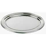 Plat de service CLASSIC, (L)460 x (P)340 mm, argent