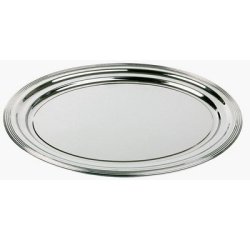 Plat de service CLASSIC, (L)460 x (P)340 mm, argent