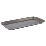 Plateau en inox Vintage, rectangulaire