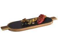 Serveerplank in 2 delen, (B)400 x (D)150 mm