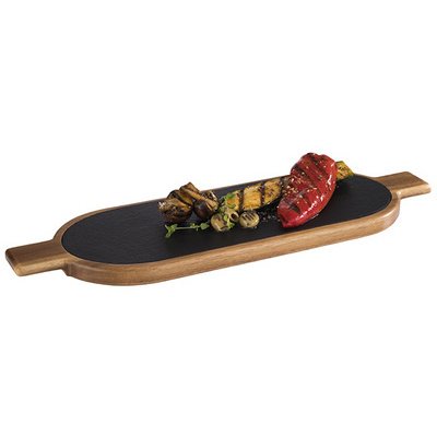 Serveerplank in 2 delen, (B)400 x (D)150 mm