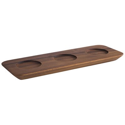 Planche de service NARROW, (L)310 x (P)110 mm, marron