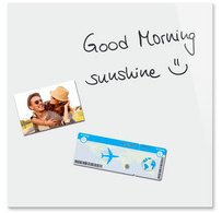 Tableau magnétique en verre (L)450x(H)450 mm