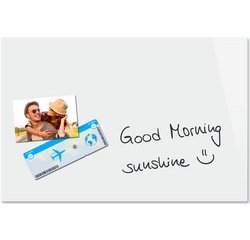 Tableau magnétique en verre (L)600x(H)400 mm