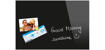 Tableau magnétique en verre (L)600x(H)400 mm