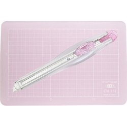 NT Kit cutter et tapis de découpe Set-AM350P, rose