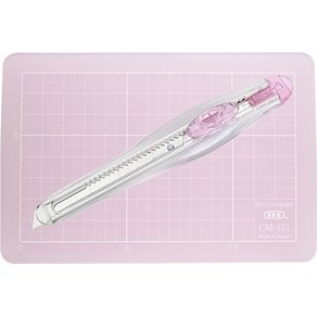 NT Kit cutter et tapis de découpe Set-AM350P, rose