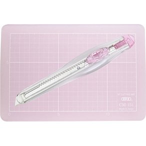 NT Kit cutter et tapis de découpe AM350P, rose