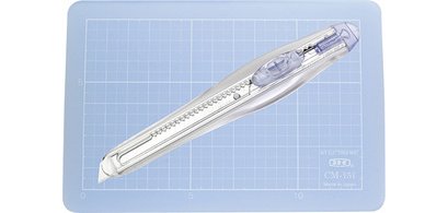 NT Kit cutter et tapis de découpe Set-AM350P, bleu