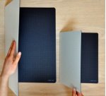 Tapis de découpe 'Cut-Mat', A3, pliable, noir/blanc