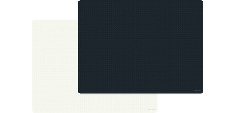 Tapis de découpe 'Cut-Mat', A2, pliable, noir/blanc