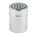 Spice and grated cheese dispenser, silver