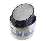 Moulin à poivre et sel 2en1 FLIPMIL, argent/transparent