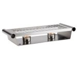 Chauffe-plat, 2 bougies, (L)340 x (P)130 x (H)60 mm