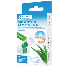 Pansement 'Aloe Vera', transparent, pack de 10